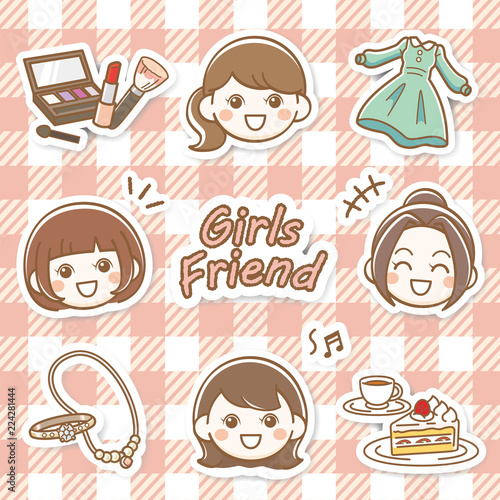 女性　友達