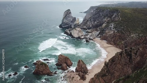 flight over the cliffs at Cabo da Roca photo