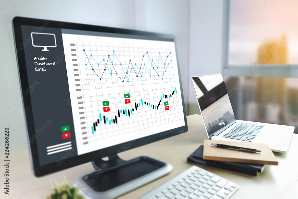 man business analytics and financial Business finances and accounting concept. man business analytics and financial Business finances and accounting concept.