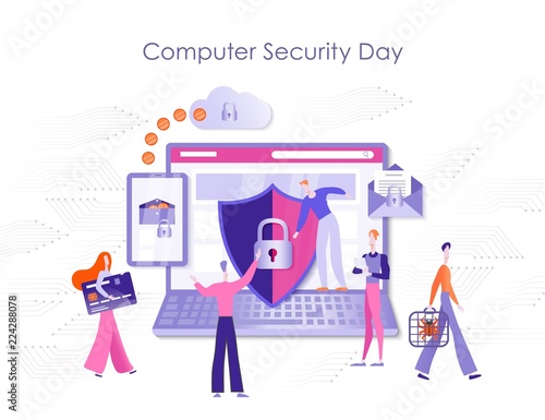 Computer, Security, Protection, online payments, bank cards, e-mail, anti-spam, anti-virus