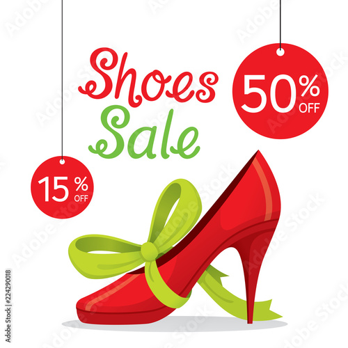 Women’s High Heel Pump With Green Ribbon Tie For Sale And Gift, 15 And 50 Percents Off, Footwear, Fashion, Objects