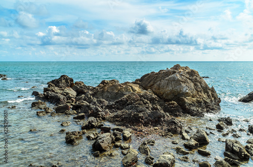 Fototapeta Kamienie w morzu