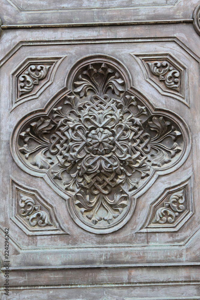 The texture of the Cathedral of Christ the Savior in Moscow