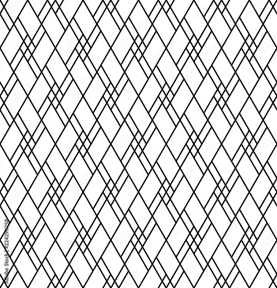 Seamless abstract pattern in black and white color. Seamless abstract pattern in black and white color.