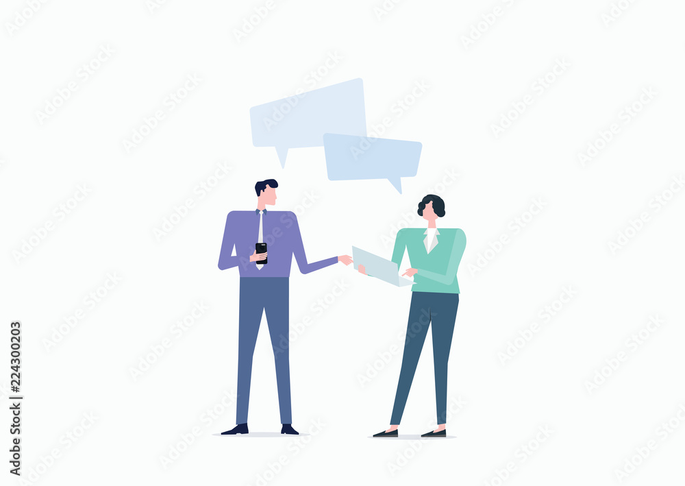 flat illustration group business team meeting and group business character working acting design concept flat illustration group business team meeting and group business character working acting design concept