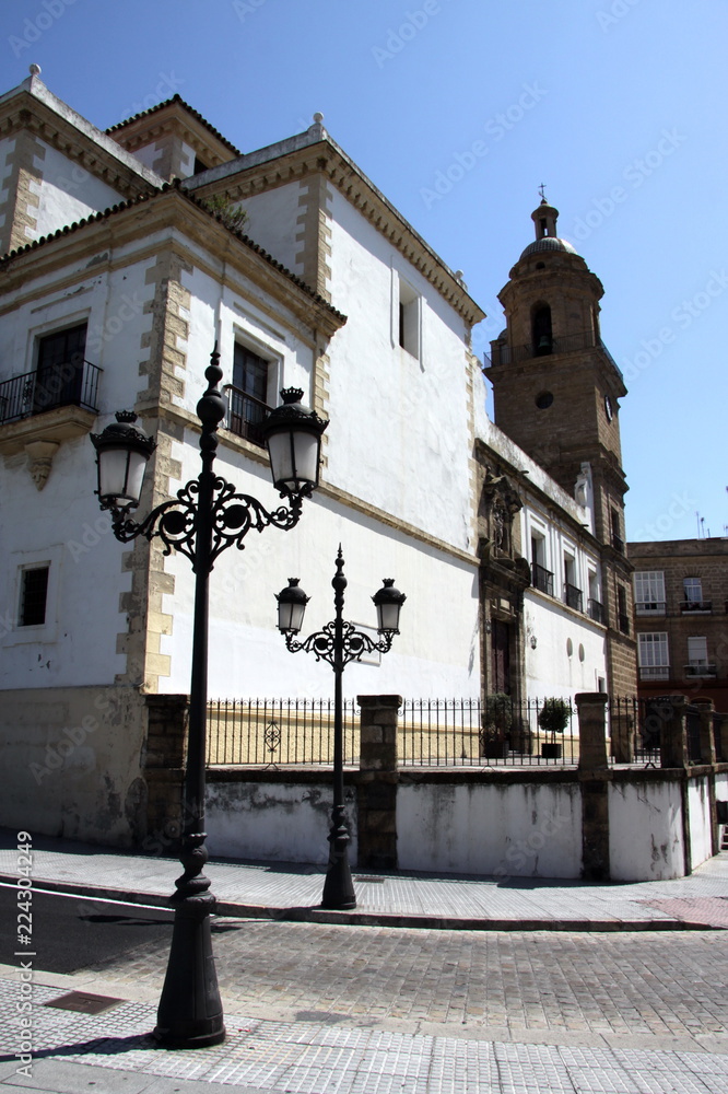 Cathedral in the other maritime city of Cadiz