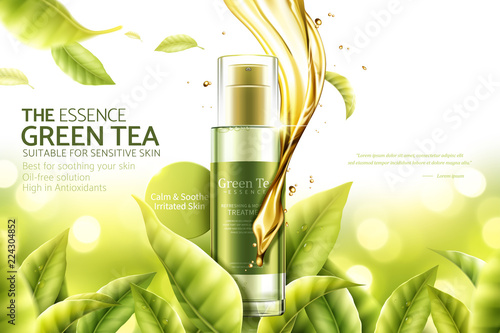 Green tea essence ads