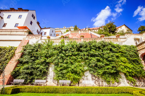 Der Ledeburg-Garten in Sommer in Prag, Tschechische Republik photo