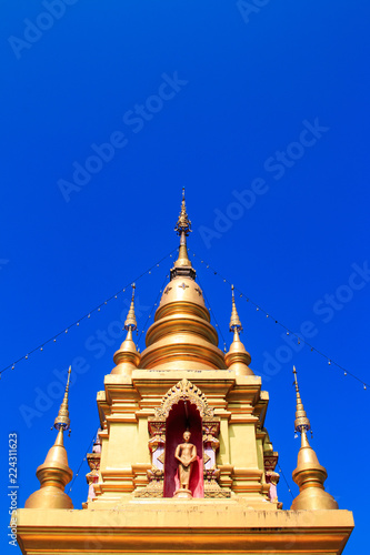 Wat Pak Mueang - Buddhist Temple , Chiang Mai Thailand