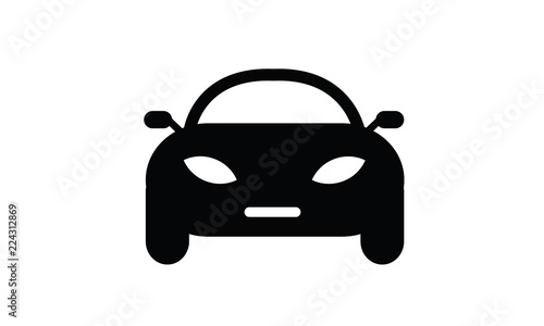 Car black shape automobile illustration