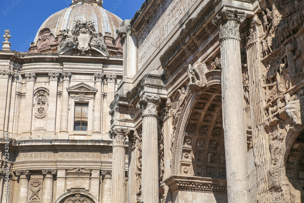 Fototapeta premium Arch Of Septimius Severus