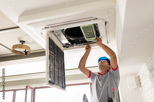 Air Conditioner Installing
