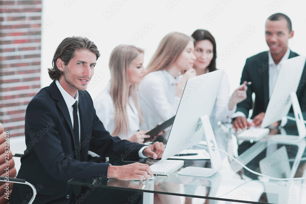 business team working on a new project business team working on a new project