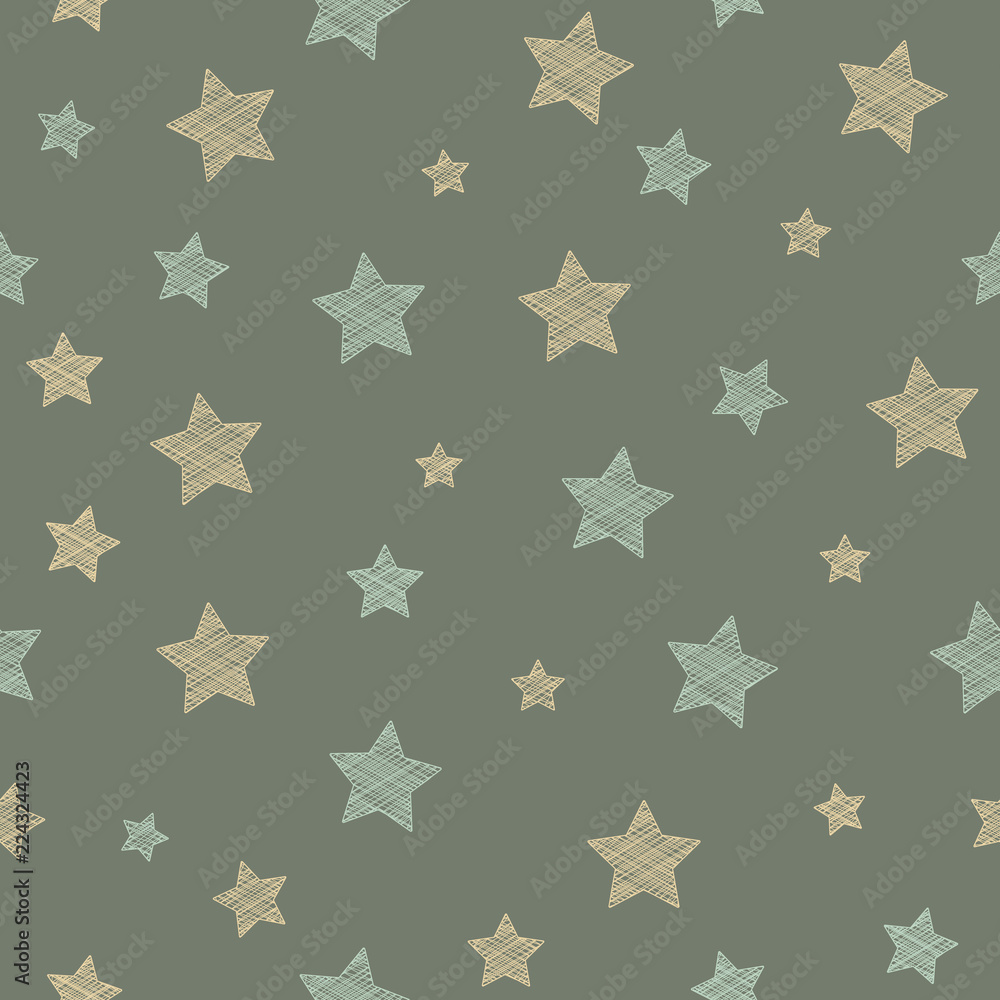 Design of a wallpaper with stars. Vector. Design of a wallpaper with stars. Vector.