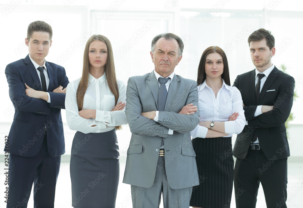 close up.portrait of confident business team on office background close up.portrait of confident business team on office background