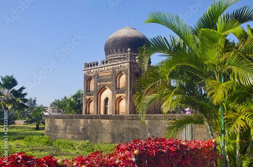Barber's tomb. Barid Shahi Garden, Bidar, Karnataka photo
