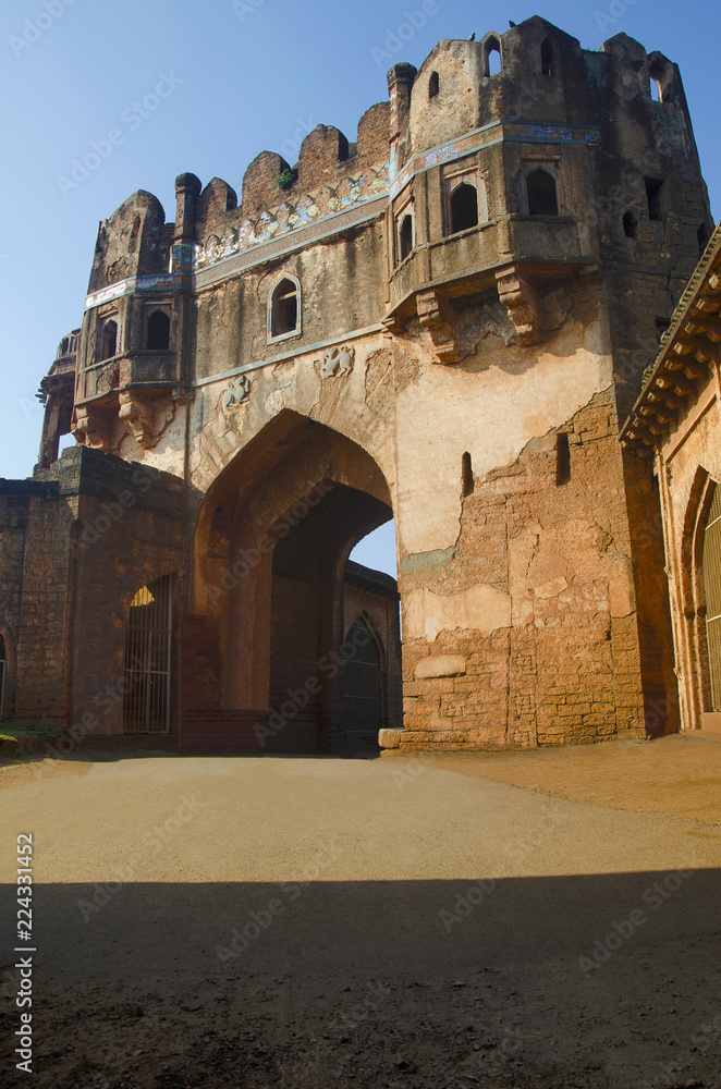 Sharza Gate, Bidar Fort, Bidar, Karnataka state of India