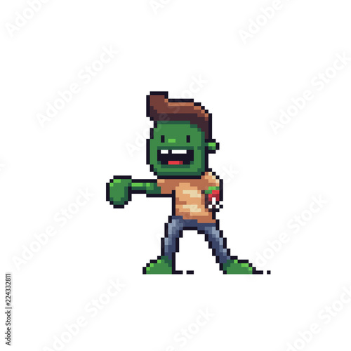 Pixel Art Zombie