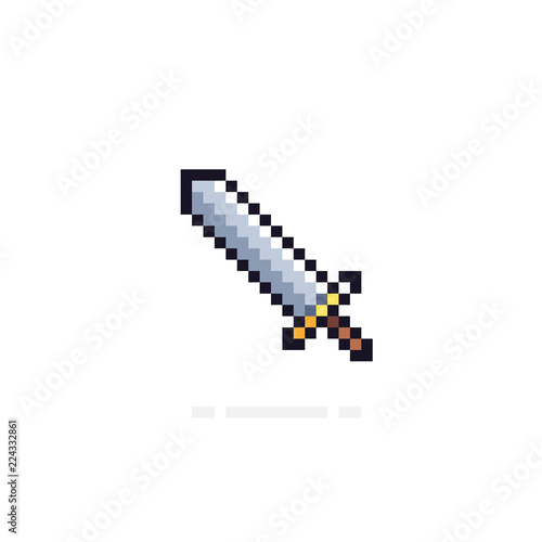 Pixel Art Sword