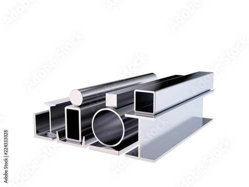 Different metal rolled prof...