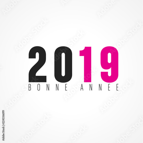 bonne année 2019