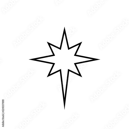 Tattoo Star Stencyl Design - Ready for Print