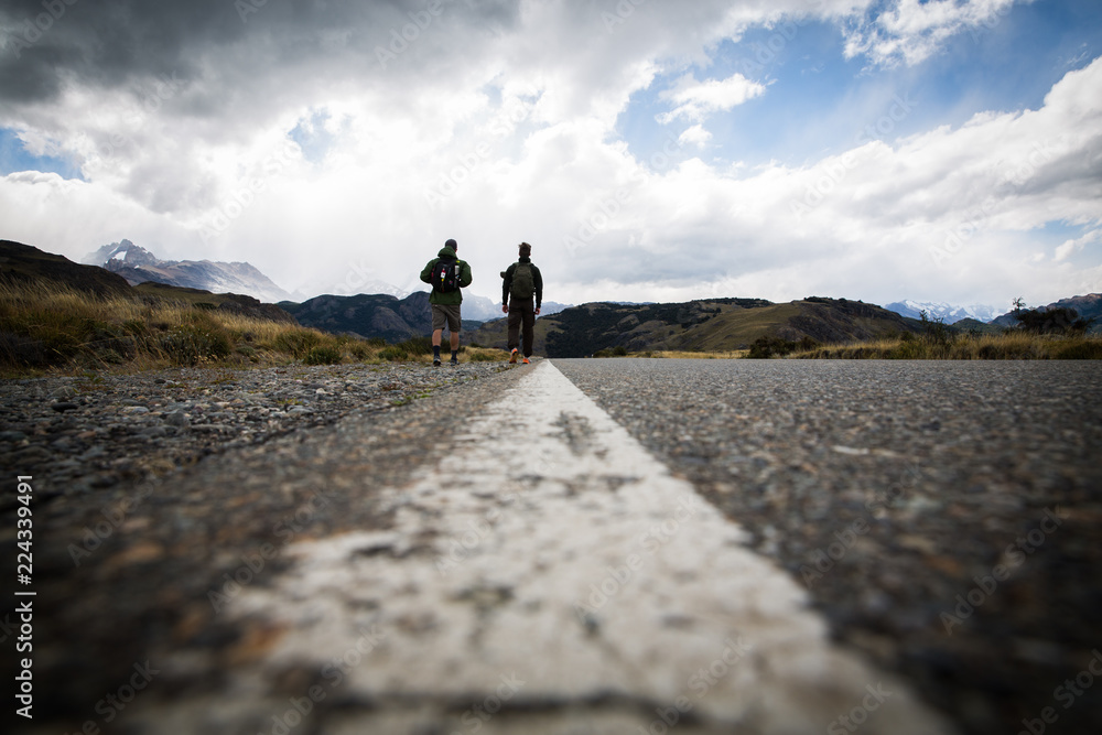 Fototapeta premium Where the road takes us