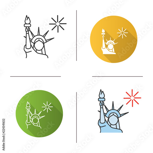 The Statue of Liberty icon