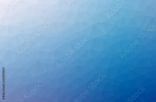 Illustration of blue poligon modern multicolor background.