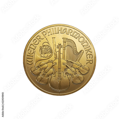 Wiener Philharmoniker Goldmünze 1 unze 100 Euro