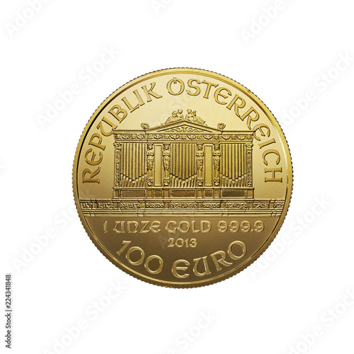 Wiener Philharmoniker Goldmünze 1 unze 100 Euro