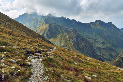 Fototapeta Naklejka Na Ścianę i Meble -  Rocky mountain landscape in the summer