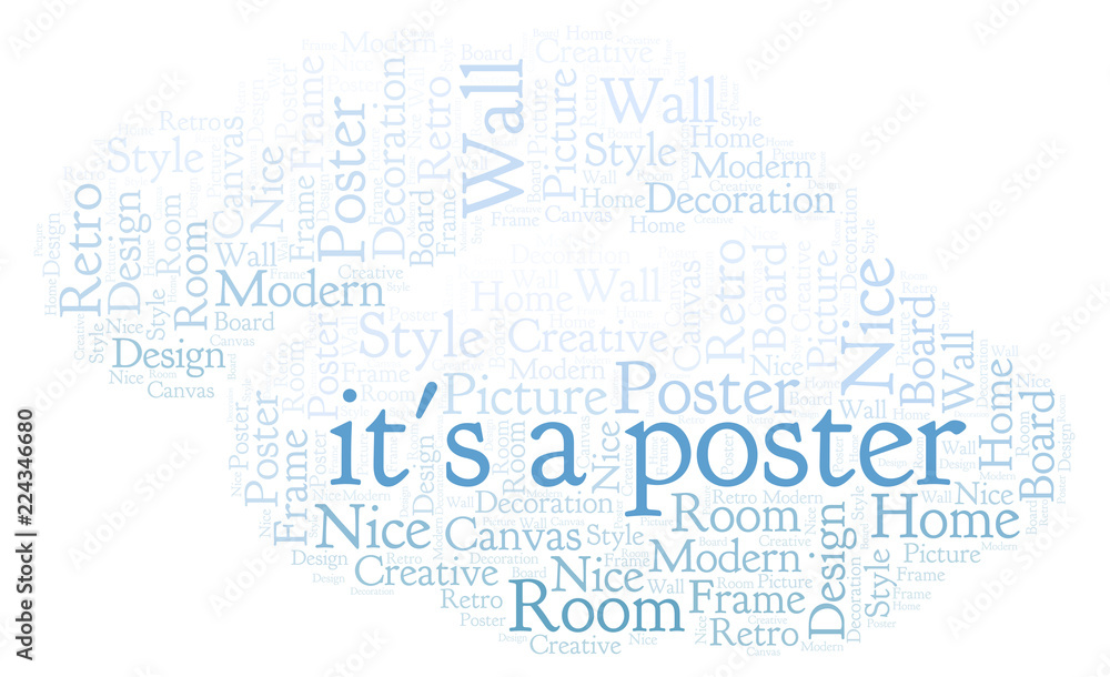 Interior Poster word cloud. Interior Poster word cloud.