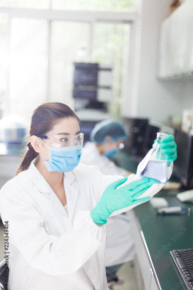 people working at laboratory people working at laboratory