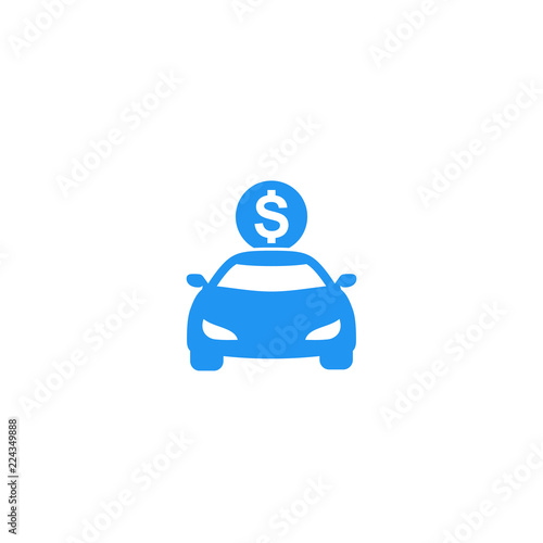 car loan, payments icon