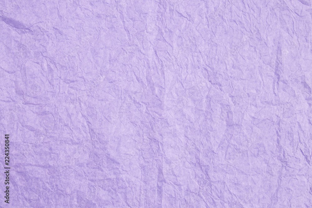 Abstract purple wrinkle paper background, blank purple color background  Stock Photo