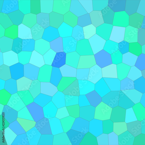 Abstract illustration of Square sea seprent bright Middle size hexagon background, digitally generated.