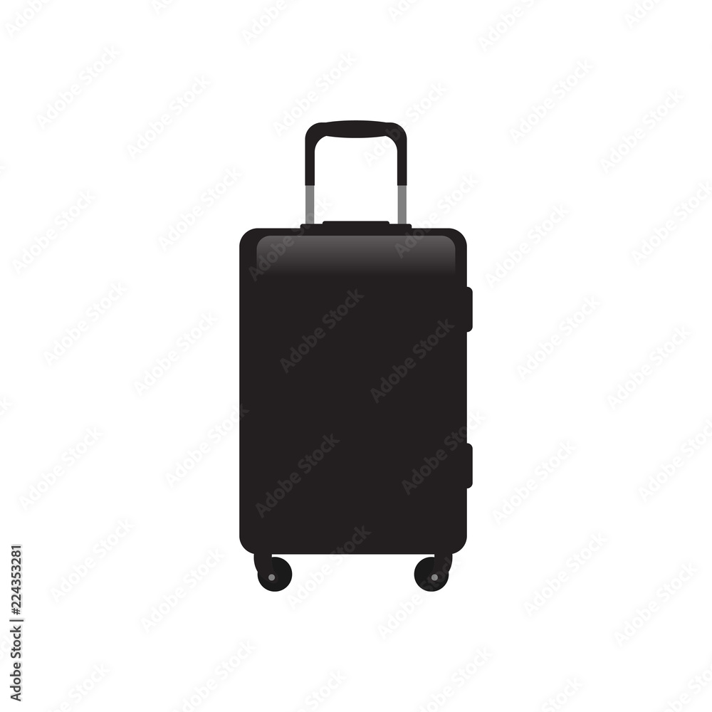 suitcase logo icon design template vector suitcase logo icon design template vector