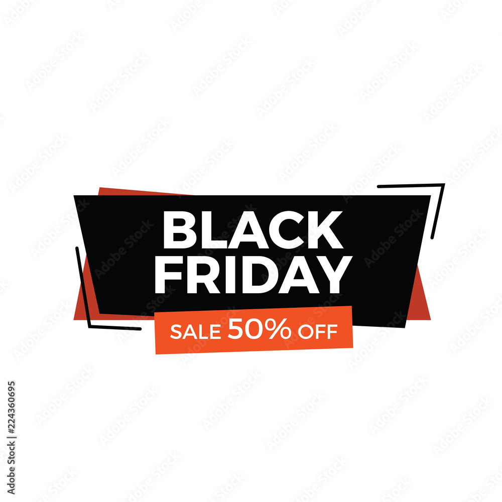 Black Friday Sale Banner. 70% Off Black Friday Sale Banner. 70% Off