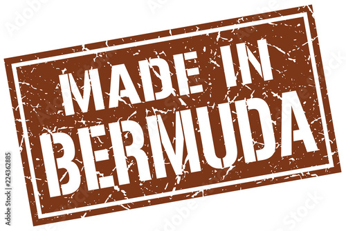 made in Bermuda stamp