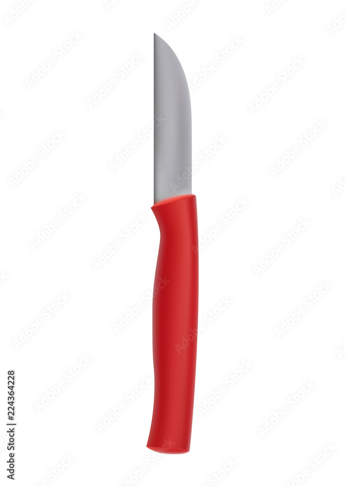 Steel Kitchen Knife - Mock Up Template Isolated on White Background Easy to Edit Steel Kitchen Knife - Mock Up Template Isolated on White Background Easy to Edit