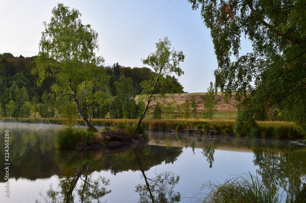 Sonnenaufgang am Stieger See Sonnenaufgang am Stieger See
