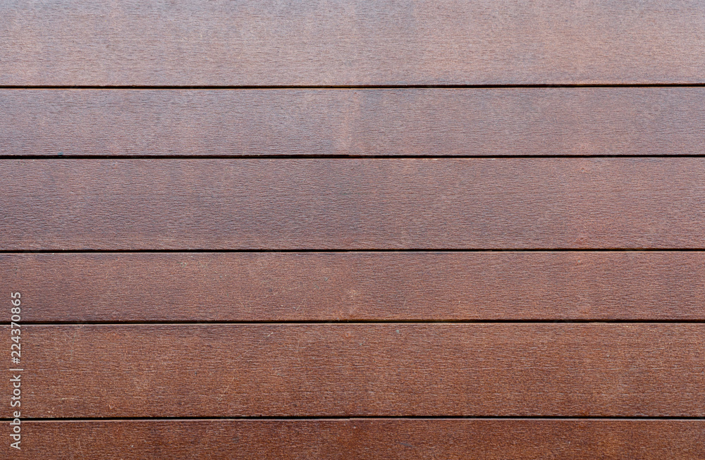 Fototapeta premium brown plank wood on the corridor