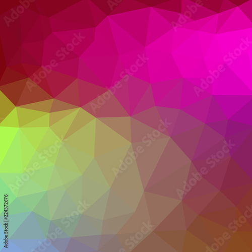 Abstract mosaic background.multicolor blue green and purple geometric rumpled triangular low poly style illustration graphic background. Vector polygonal design for business.