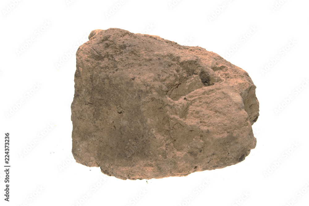clay isolated on white background clay isolated on white background