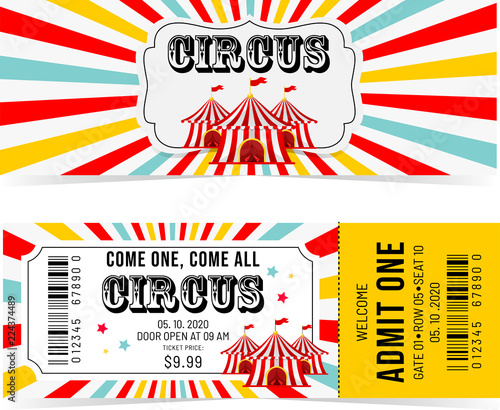 Circus ticket