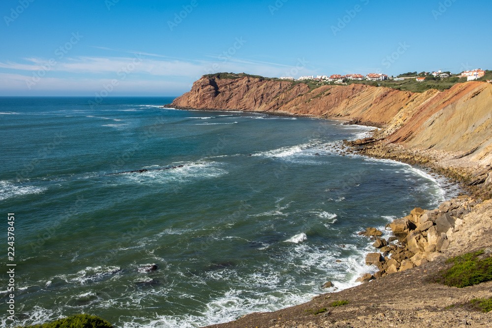 Fototapeta premium S. Martinho do Porto Cliffs