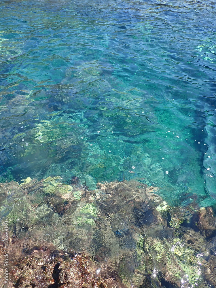 ヒリゾ浜の美しい水 ヒリゾ浜の美しい水