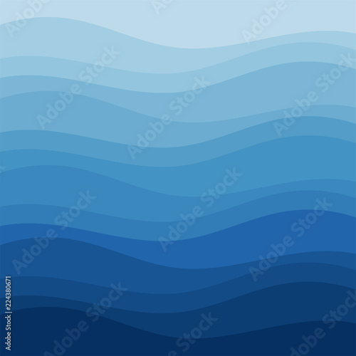 Wave abstract background