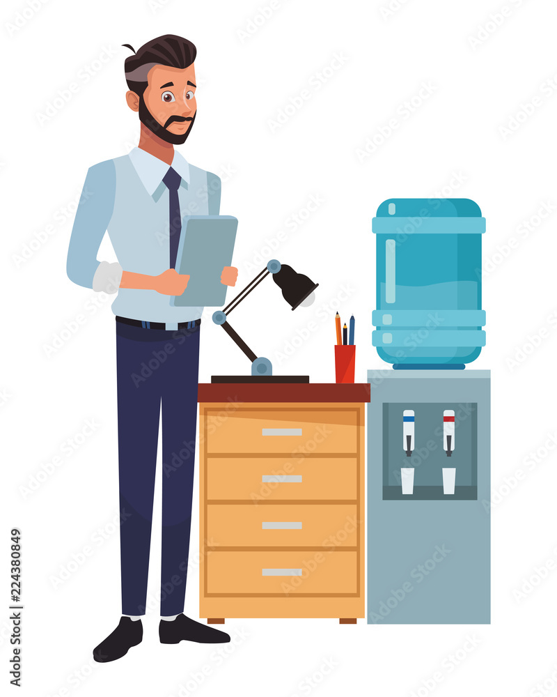 Businessman at office Businessman at office